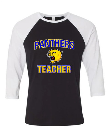 Pflugerville Panthers Teacher Men's Baseball T-Shirt