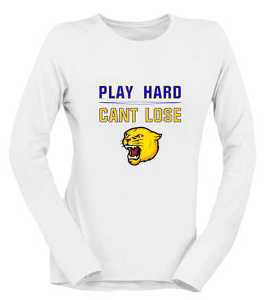 Pflugerville Panthers Play Hard, Can't Lose Women's Premium LS T-Shirt