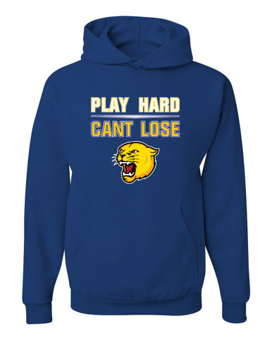 Pflugerville Panthers Play Hard, Can't Lose Men's Premium Hoodie
