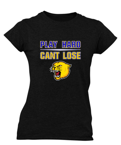 Pflugerville Panthers Play Hard, Can't Lose Women's Premium SS T-Shirt