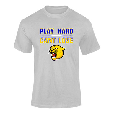 Pflugerville Panthers Play Hard, Can't Lose Men's SS T-Shirt