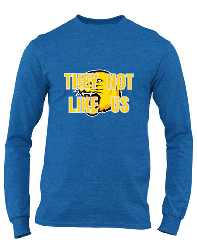 Pflugerville Panthers They Not Like Us #2 Men's LS T-Shirt
