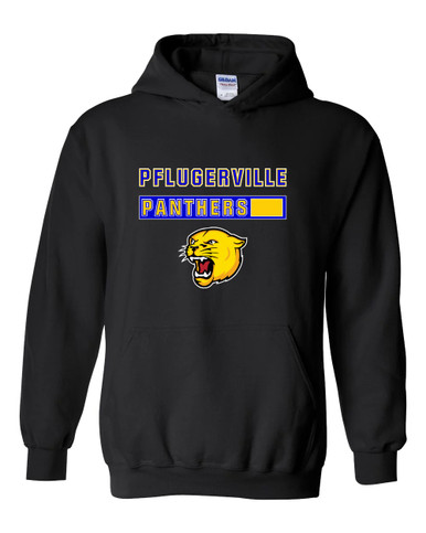 Pflugerville Panthers Mascot #7 Men's Hoodie