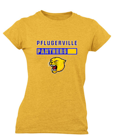 Pflugerville Panthers Mascot #7 Women's SS T-Shirt