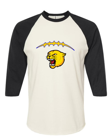 Pflugerville Panthers Football #2 Women's Baseball T-Shirt