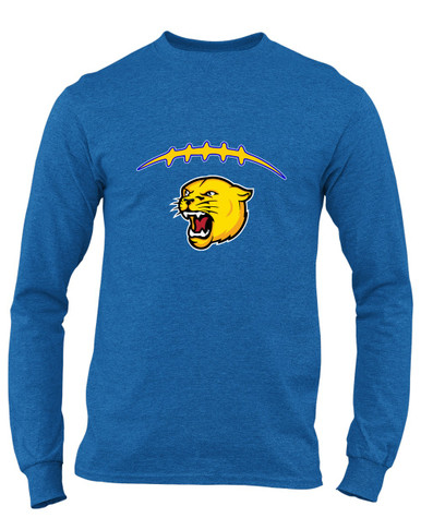 Pflugerville Panthers Football #2 Men's Premium LS T-Shirt