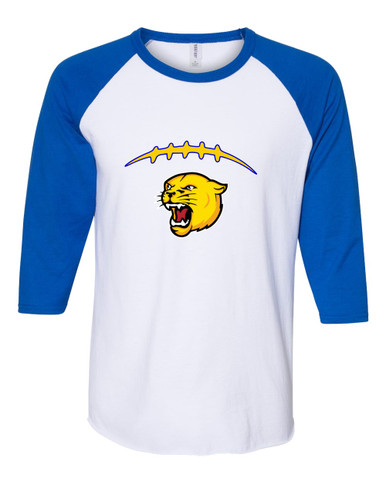 Pflugerville Panthers Football #2 Men's Baseball T-Shirt
