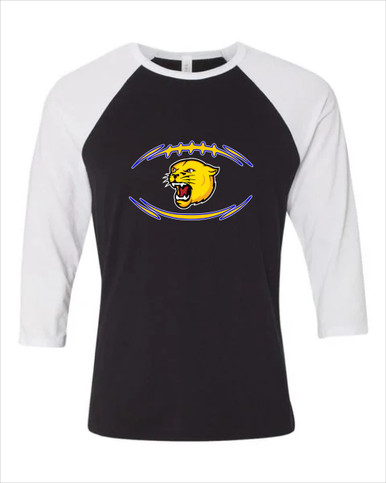 Pflugerville Panthers Football #3 Men's Baseball T-Shirt
