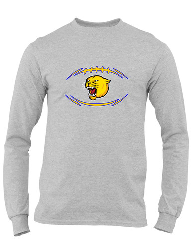 Pflugerville Panthers Football #3 Men's LS T-Shirt