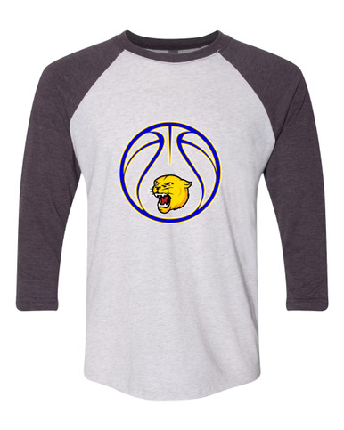 Pflugerville Panthers Basketball #2 Men's Baseball T-Shirt