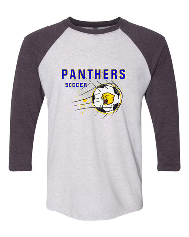Pflugerville Panthers Soccer #2 Women's Baseball T-Shirt