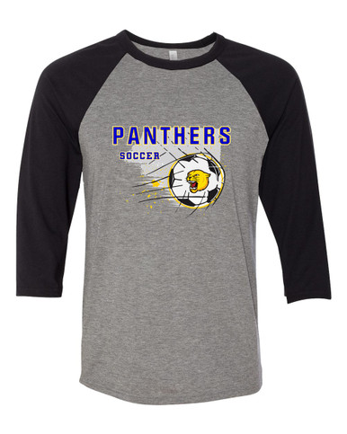 Pflugerville Panthers Soccer #2 Men's Baseball T-Shirt