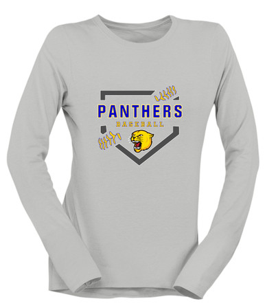 Pflugerville Panthers Baseball #2 Women's Premium LS T-Shirt