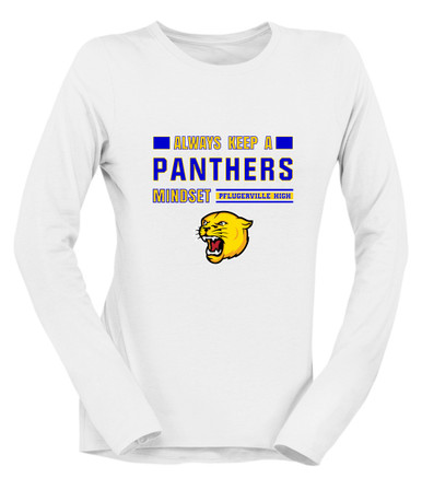 Pflugerville Panthers Mindset Women's Premium LS T-Shirt
