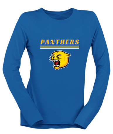 Pflugerville Panthers Mascot #8 Women's Premium LS T-Shirt