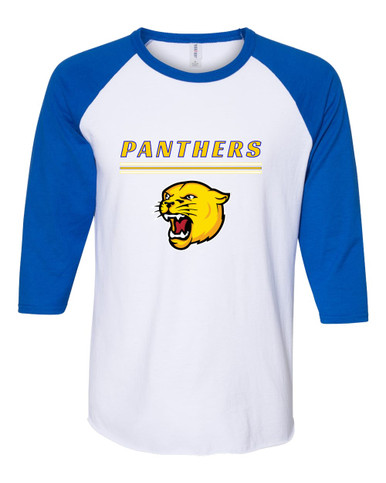 Pflugerville Panthers Mascot #8 Women's Baseball T-Shirt