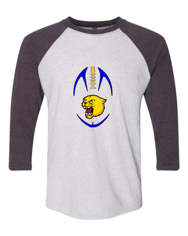 Pflugerville Panthers Football #4 Men's Baseball T-Shirt