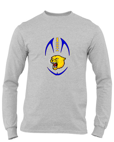 Pflugerville Panthers Football #4 Men's LS T-Shirt
