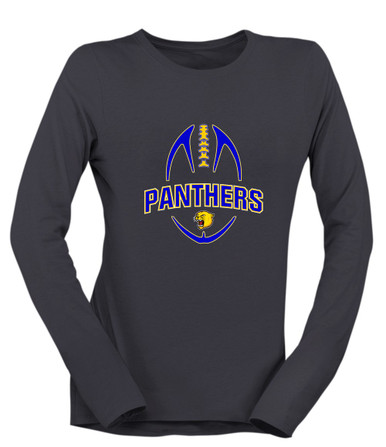 Pflugerville Panthers Football #5 Women's Premium LS T-Shirt