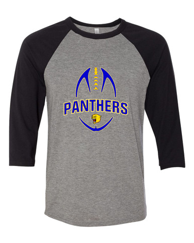 Pflugerville Panthers Football #5 Men's Baseball T-Shirt