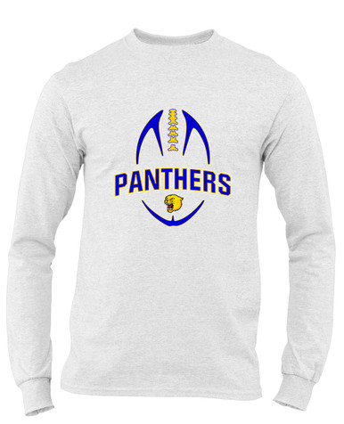 Pflugerville Panthers Football #5 Men's LS T-Shirt