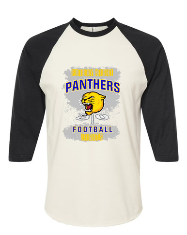 Pflugerville Panthers Football #6 Men's Baseball T-Shirt