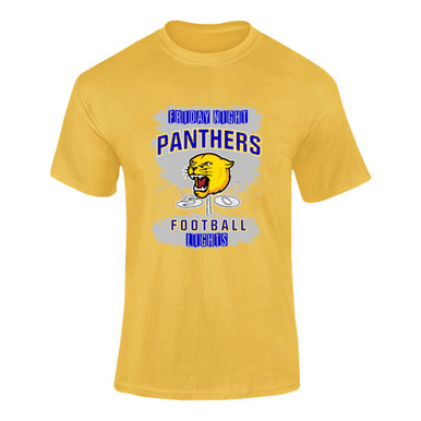 Pflugerville Panthers Football #6 Men's Premium SS T-Shirt