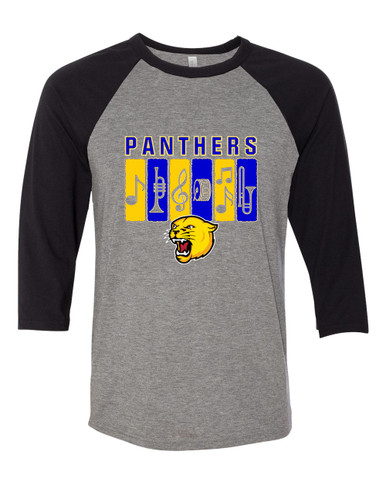 Pflugerville Panthers Band # 2 Women's Baseball T-Shirt