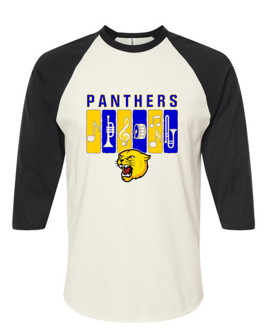 Pflugerville Panthers Band # 2 Men's Baseball T-Shirt