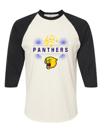 Pflugerville Panthers Band # 3 Women's Baseball T-Shirt