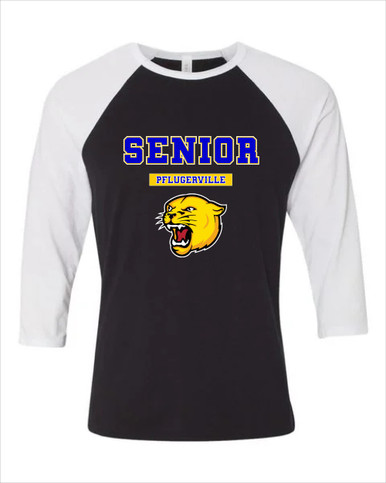Pflugerville Panthers Senior #2 Men's Baseball T-Shirt