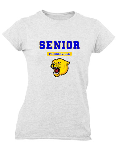 Pflugerville Panthers Senior #2 Women's Premium SS T-Shirt