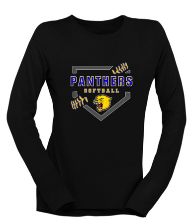 Pflugerville Panthers Softball #2 Women's Premium LS T-Shirt
