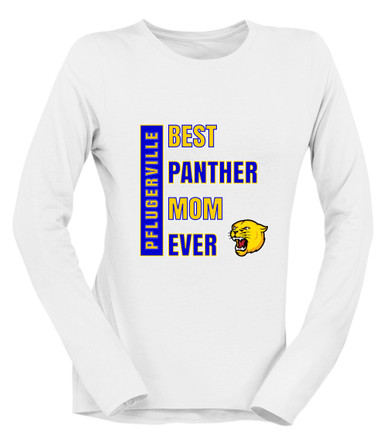 Pflugerville Panthers Best Panther Mom Women's Premium LS T-Shirt