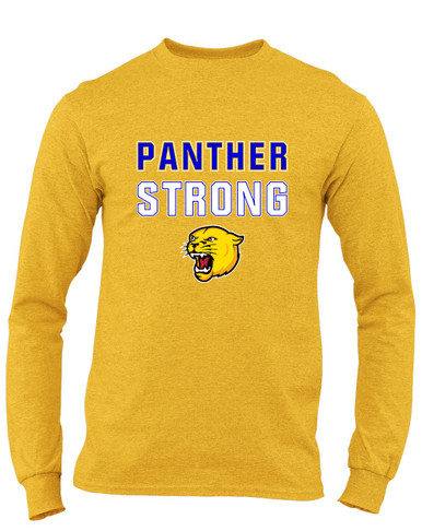 Pflugerville Panthers Strong #2 Men's LS T-Shirt