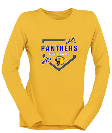 Pflugerville Panthers Softball #2 Women's LS T-Shirt