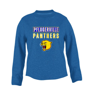 Pflugerville Panthers Mascot #9 Women's Sweatshirt