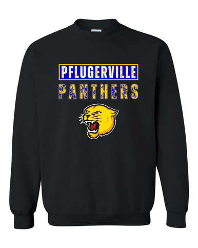 Pflugerville Panthers Mascot #9 Men's Sweatshirt