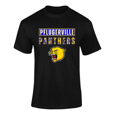 Pflugerville Panthers Mascot #9 Men's Premium SS T-Shirt