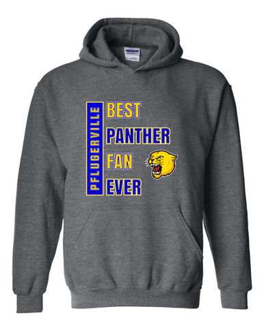 Pflugerville Panthers Best Panther Fan Men's Hoodie