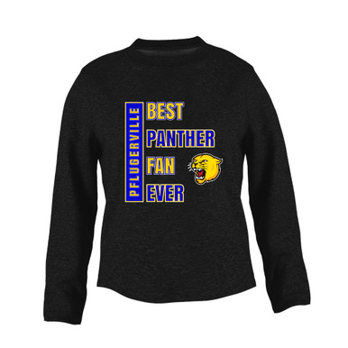 Pflugerville Panthers Best Panther Fan Women's Sweatshirt