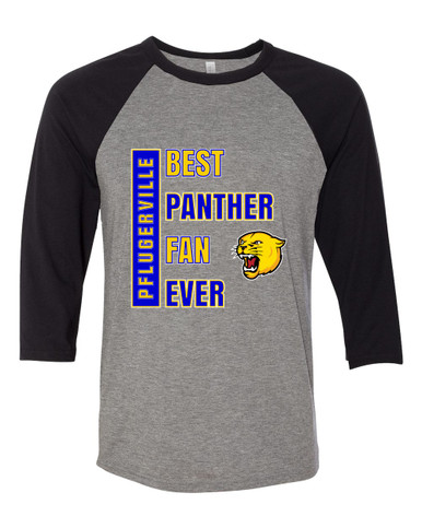 Pflugerville Panthers Best Panther Fan Women's Baseball T-Shirt