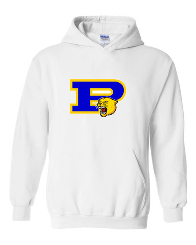 Pflugerville Panthers P Script Mascot #1 Men's Hoodie