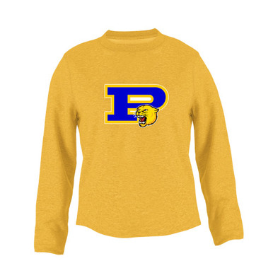 Pflugerville Panthers P Script Mascot #1 Women's Sweatshirt