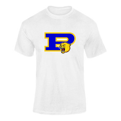 Pflugerville Panthers P Script Mascot #1 Men's Premium SS T-Shirt