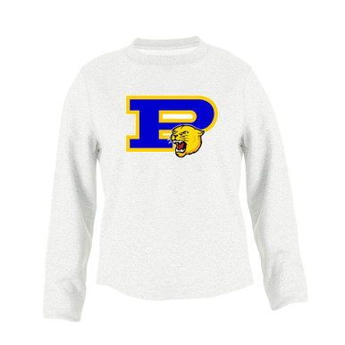 Pflugerville Panthers P Script Mascot #1 Men's Sweatshirt