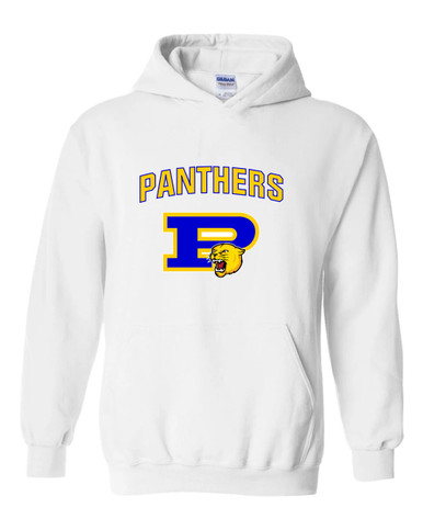 Pflugerville Panthers P Script Mascot #6 Men's Hoodie