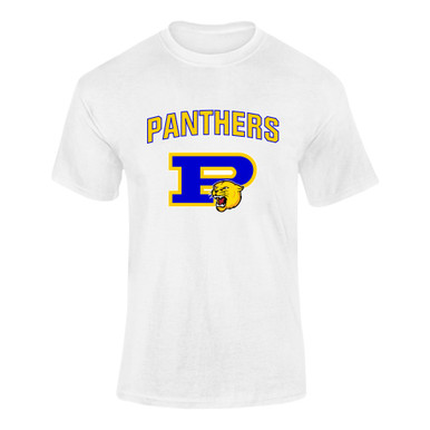 Pflugerville Panthers P Script Mascot #6 Men's Premium SS T-Shirt