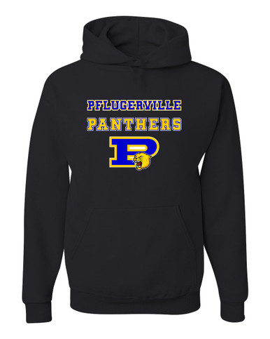 Pflugerville Panthers P Script Spirit Men's Premium Hoodie
