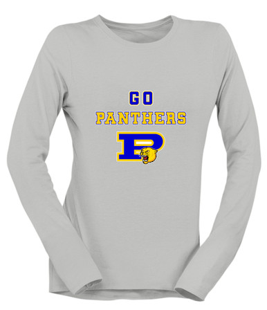 Pflugerville Panthers P Script Go Team Women's Premium LS T-Shirt